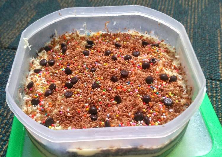 gambar untuk resep Cheese cake lumer keju coklat cokocip