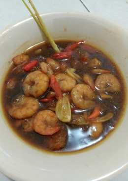 Udang Saus Tiram Pedas