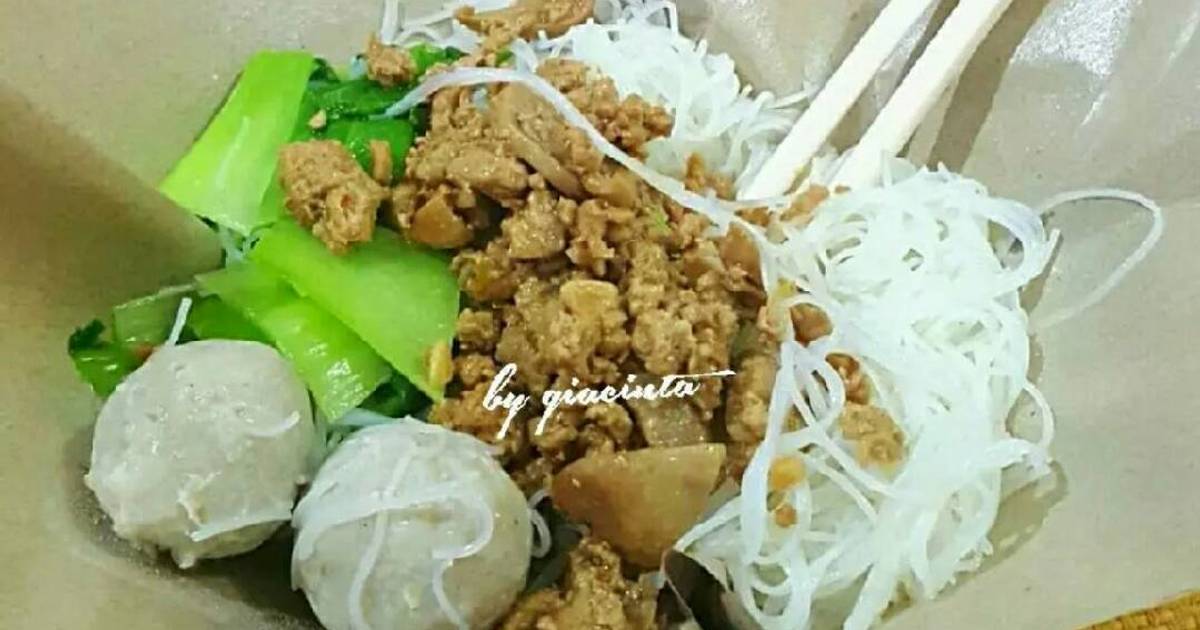 Resep Yahun asin ayam jamur baso ala Giacinta