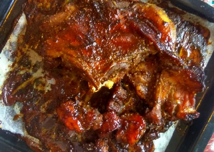 cara membuat Kambing Bakar Madu