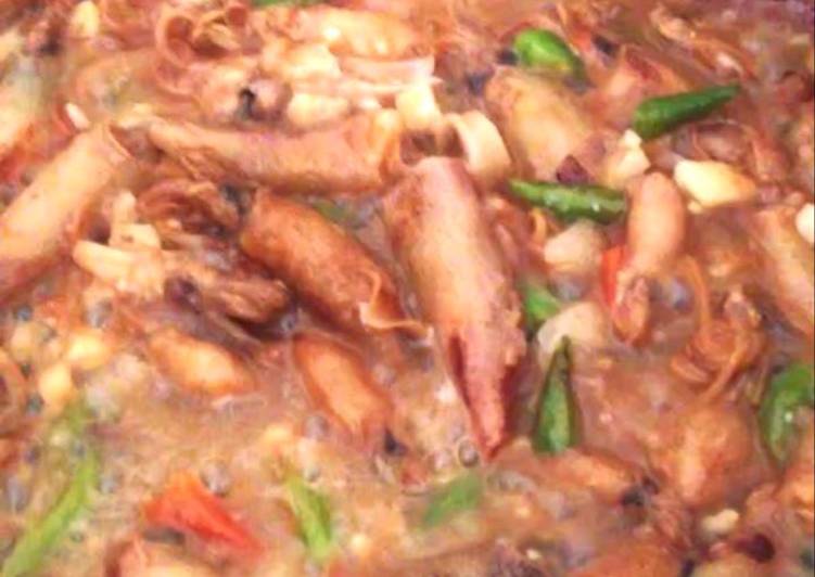 resep Cumi Asin Cabe Hijau