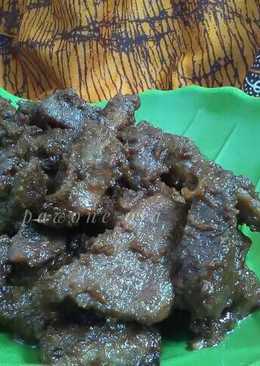 Daging goreng bumbu bacem