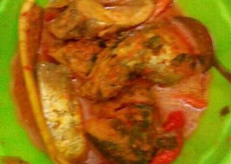 resep makanan Woku ikan tongkol