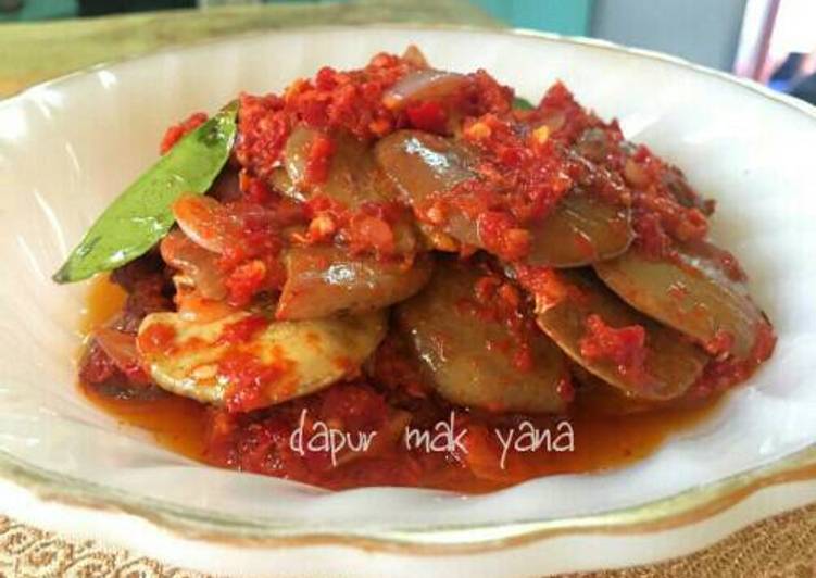 resep masakan Sambalado Jariang(Jengkol balado)