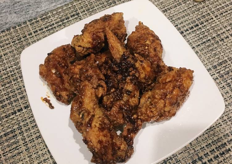 resep Honey Butter Wings ????