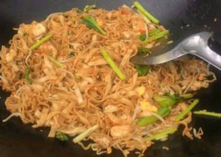 resep lengkap untuk Indomie cha kwetiau kering