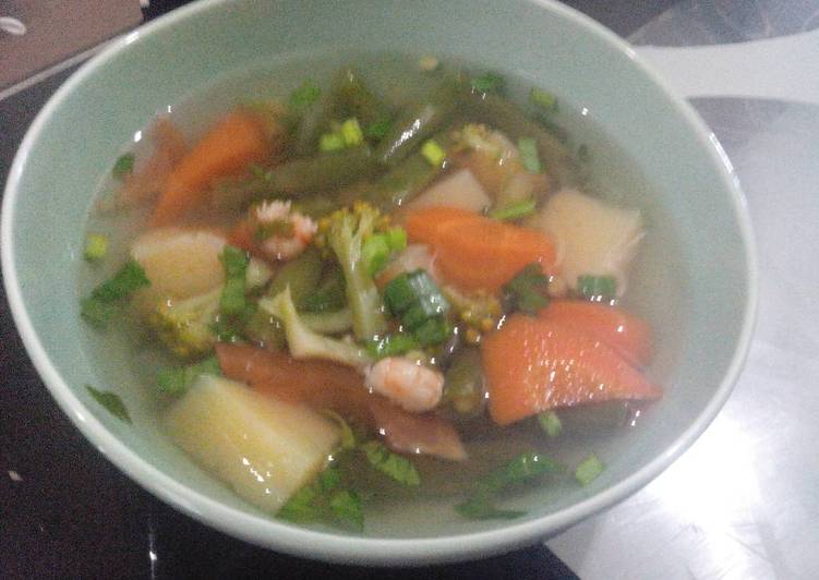 resep masakan Sop2an sayur bening (#PR_SAYURBENING)