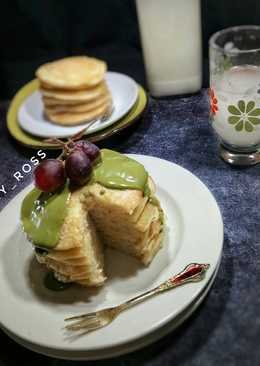 Pancake teflon eggless empuk #pr_egglesscake