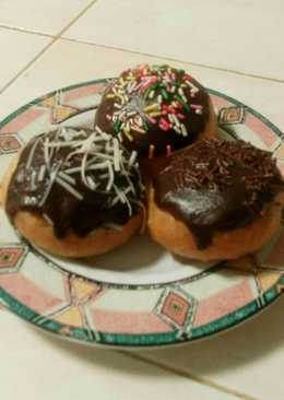 Donat ala Jco lembut dan gurih