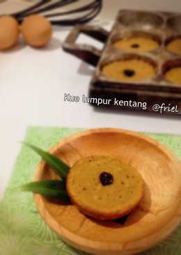 Kue lumpur kentang - gula palem