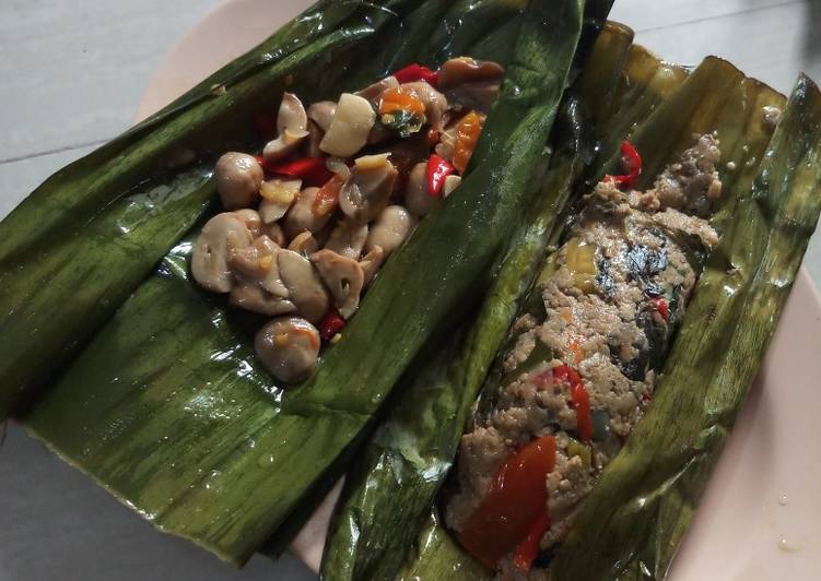  Resep  Pepes  Jamur Dan Pepes  Oncom asli Orang Sunda  Oleh 