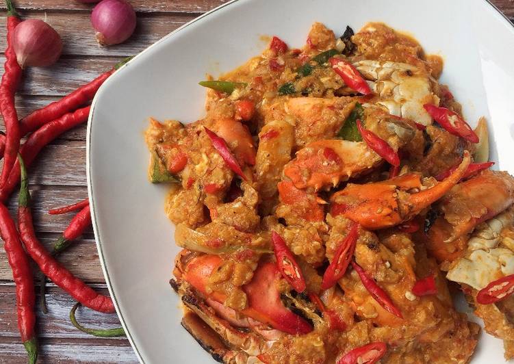 resep Kepiting Saos Padang