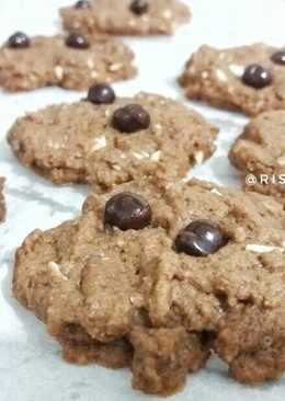 Chocolate almond cookies