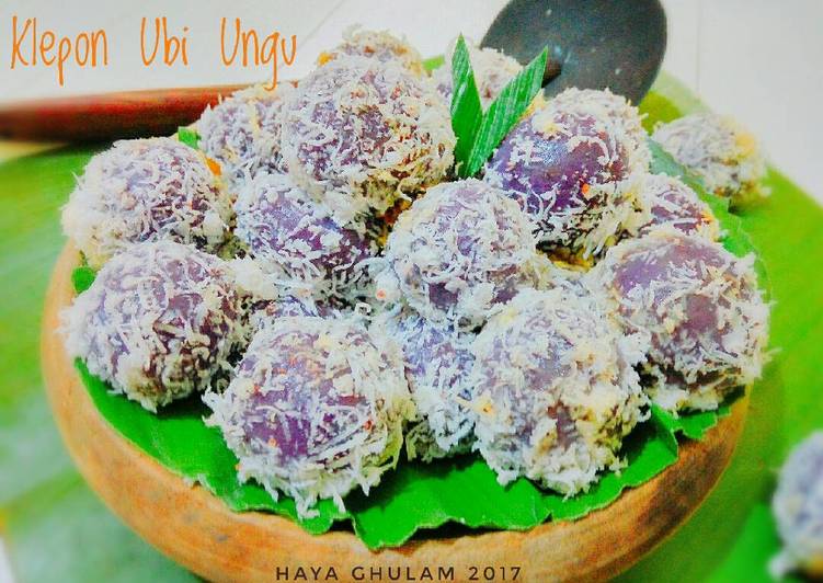  Resep Klepon Ubi Ungu oleh Haya Ghulam Cookpad