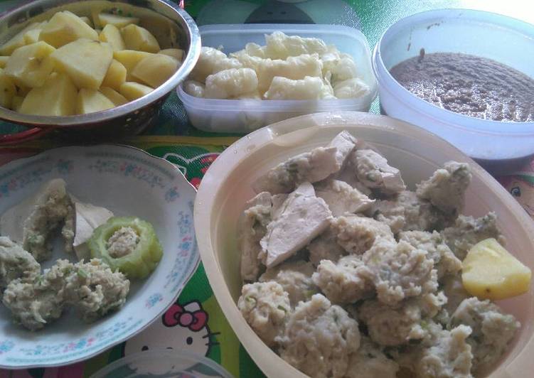 Resep Siomay Tenggiri Komplit - Rezky Yunita