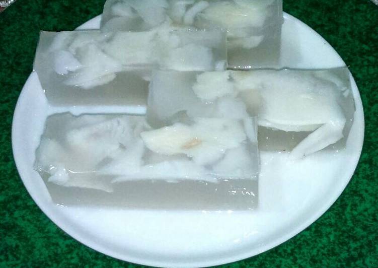 Resep Puding Kelapa Muda Kiriman dari Niar Kitchenette