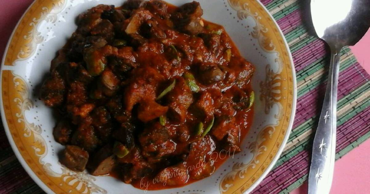 568 resep sambal goreng hati enak dan sederhana - Cookpad