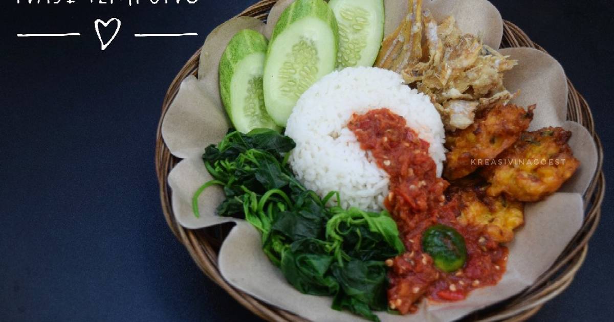 Resep Nasi Tempong, Menu Lengkap yang Kaya Gizi