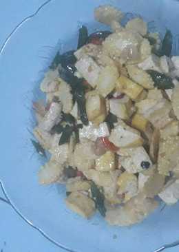 Oseng Tahu Jagung Muda Pedas