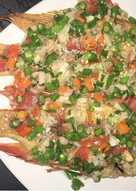 Nila goreng Sambel matah