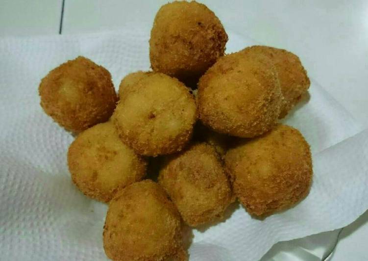 Resep Mac n cheese ball (bola-bola makaroni goreng) Oleh AMANDA