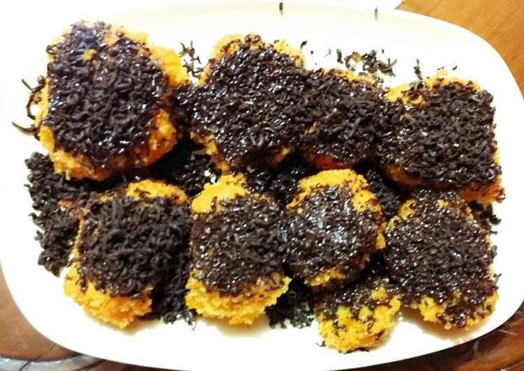 resep lengkap untuk Pisang Nugget crispy mudah murah