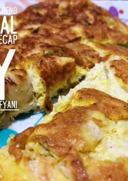 Tahu telor goreng sambal bawang kecap sedap