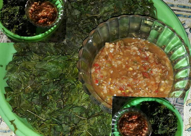  Resep Semanggi marronggi morringa daun kelor sambel sere 