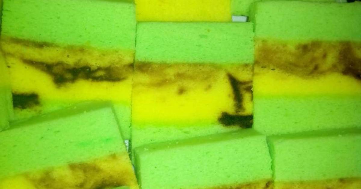 Resep Bolu kukus santan pandan