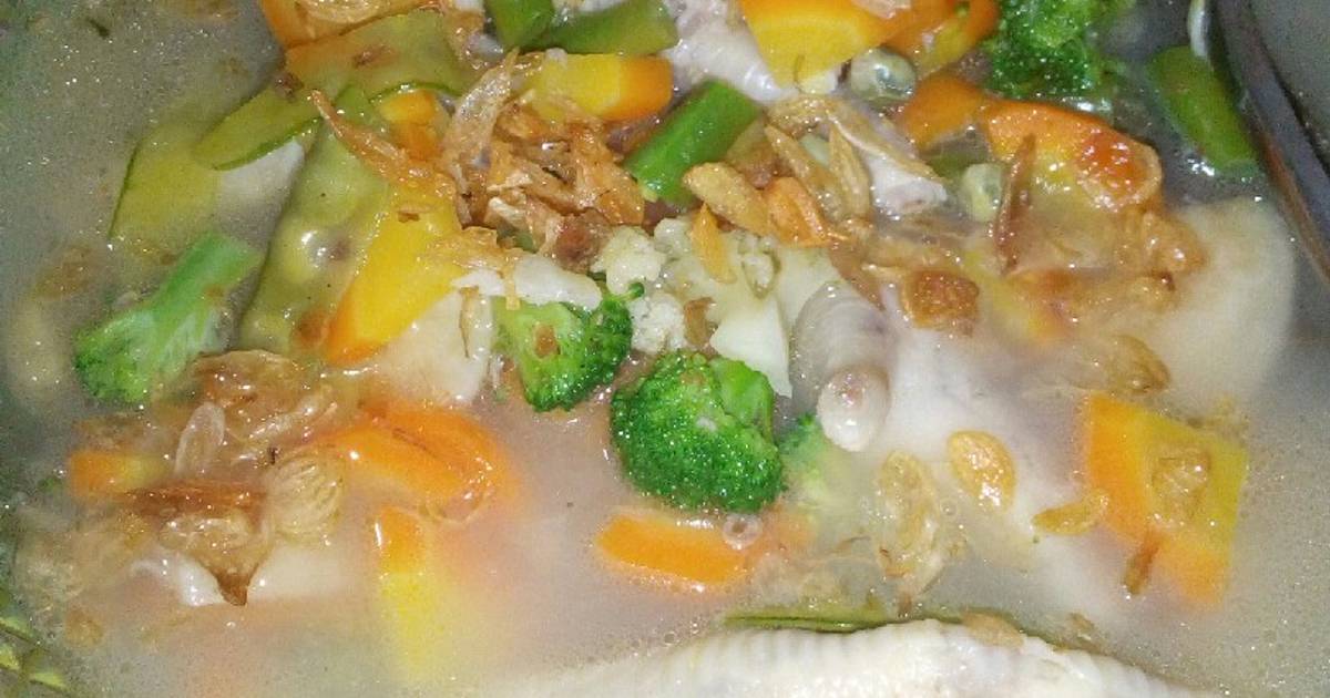 5 resep  sop tulang  ayam  lunak  enak dan sederhana Cookpad