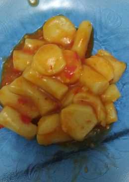 Tteokbokki homemade, gampang dan nikmatð