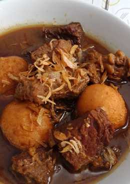 Semur Daging (Telur)