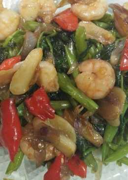 Tumis Kangkung Udang