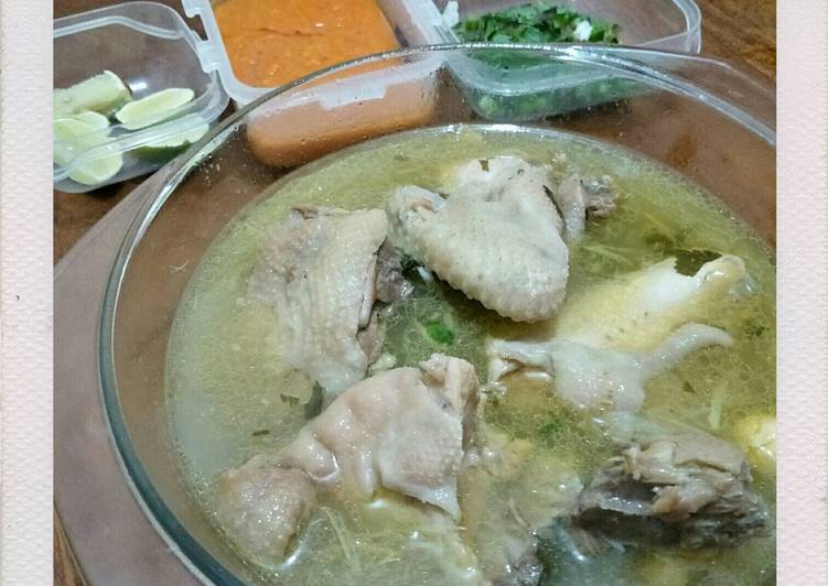 Resep Sop Ayam klaten (ala pak min) Dari Yuli indra