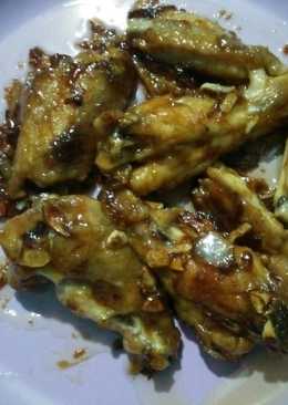 Ayam goreng saus tiram mayonese