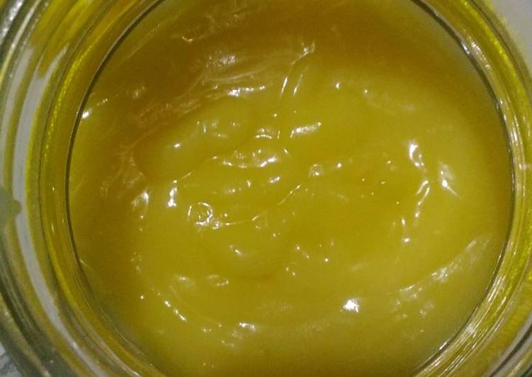 resep makanan Lemon curd modifikasi joy of baking