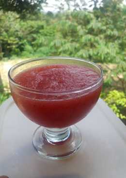 Jus Semangka Tanpa Susu