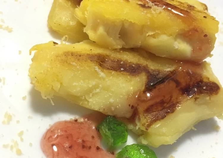 resep Tape singkong bakar dengan butter??