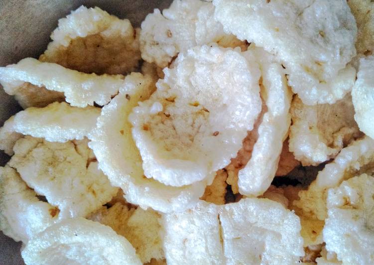 resep masakan Kerupuk nasi homemade