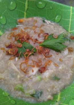 Bubur nasi sayuran