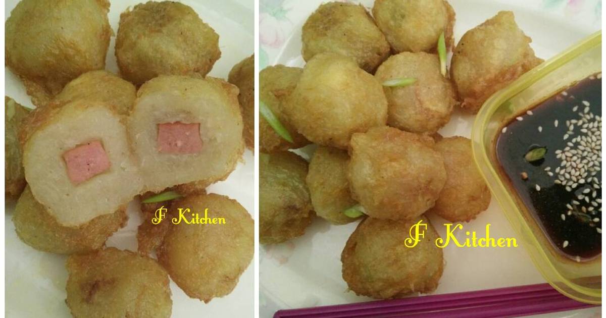  Resep  Cigor isi  cilok goreng saos asam manis  oleh F 