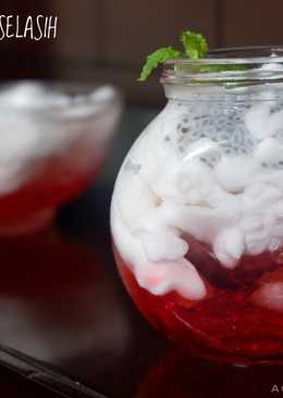 Es Kopyor Biji Selasih