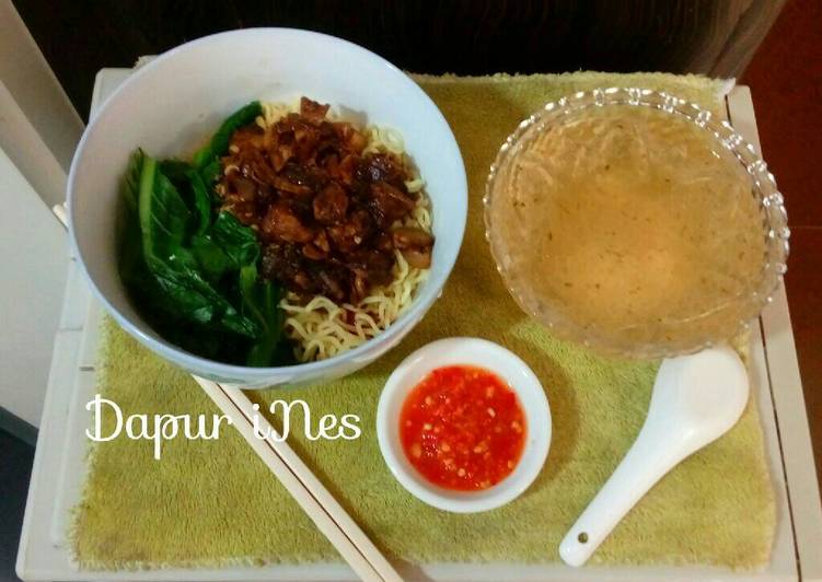 Resep Mie Ayam (Ala rumahan) - Dapur iNes