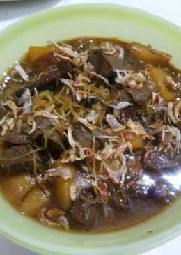 Semur daging bihun