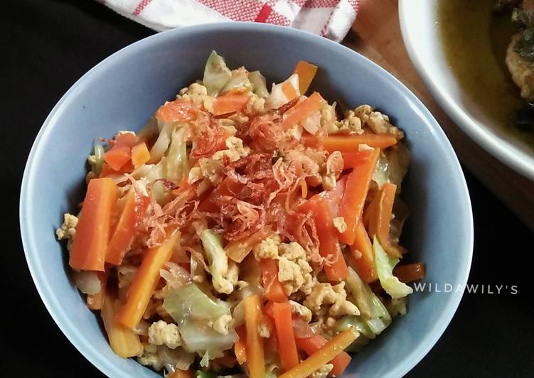 11.Tumis Telur Sayur