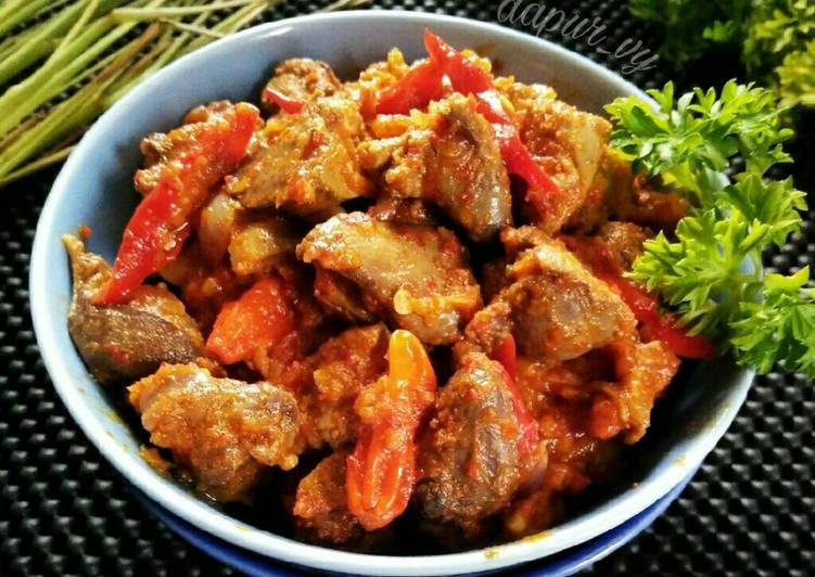 resep SAMBEL GORENG Ati Ampela Cirebonan