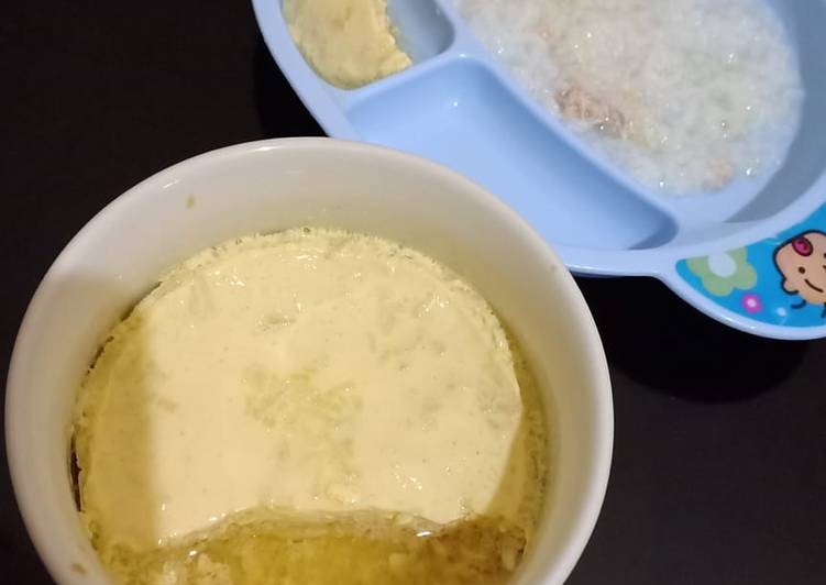 resep lengkap untuk Tim Telur Tahu (Mpasi) #MenuSehatAnak