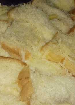 Puding Roti Tawar Pisang Ambon Kukus