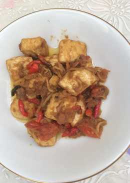 Tahu coo cabe merah