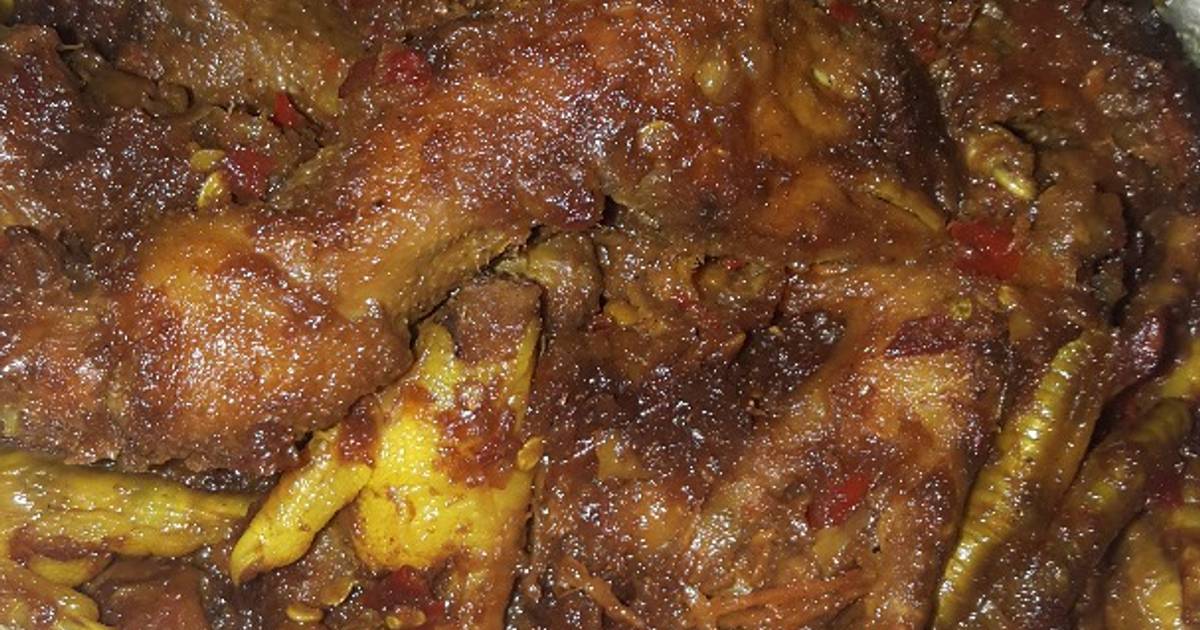 3 resep rendang ceker dan kepala ayam enak dan sederhana 